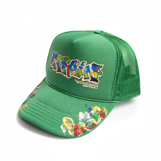 Collectors edition L-Train Green Mr.Wiggles hat Limited 42 only